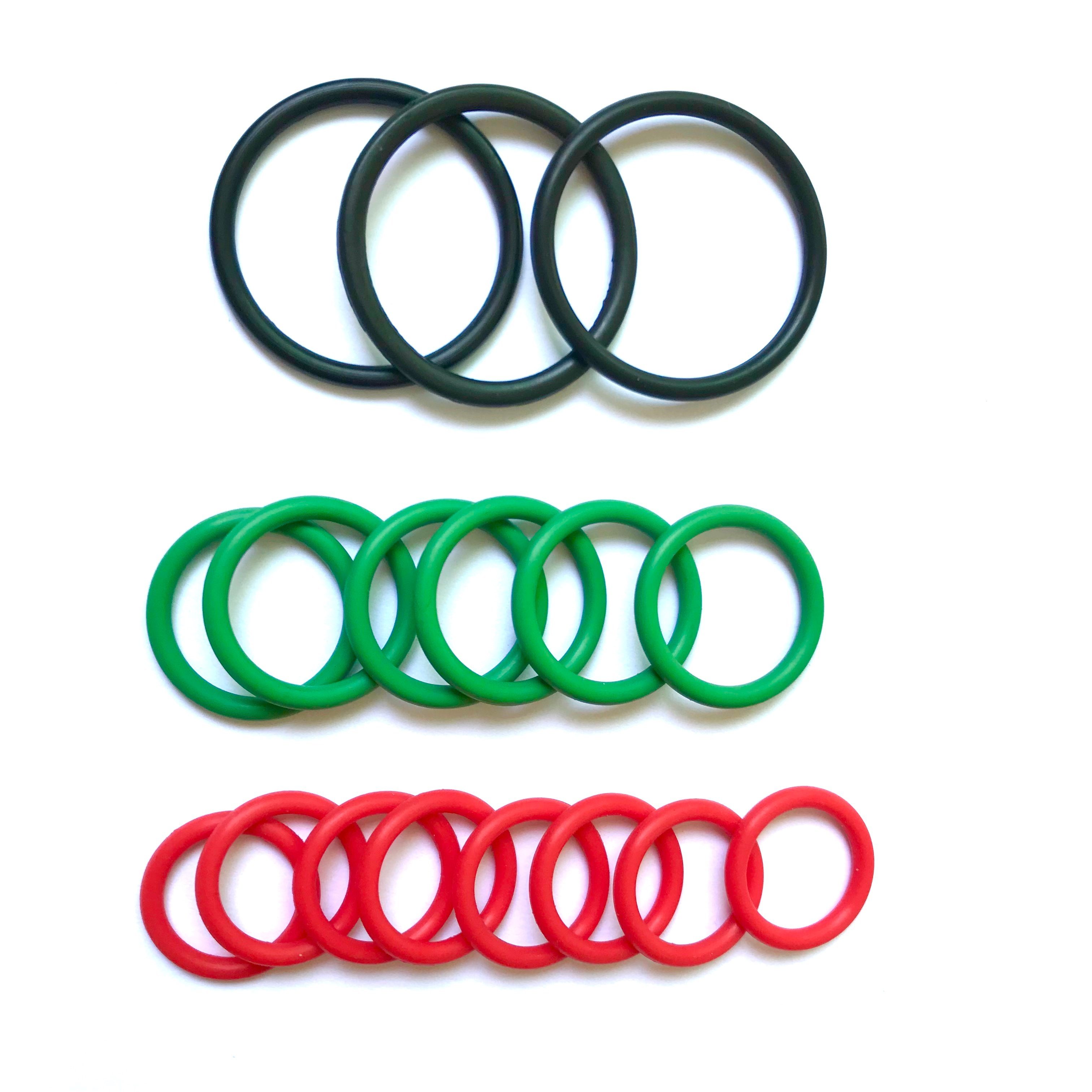 OEM/ODM Heat Resistance FDA Approved Colorful Silicone O Ring