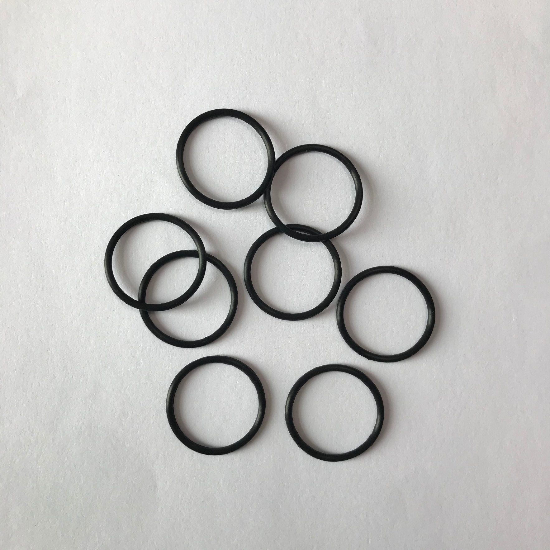 Oil Resistant Shaft Seal Black NBR Rubber O Ring