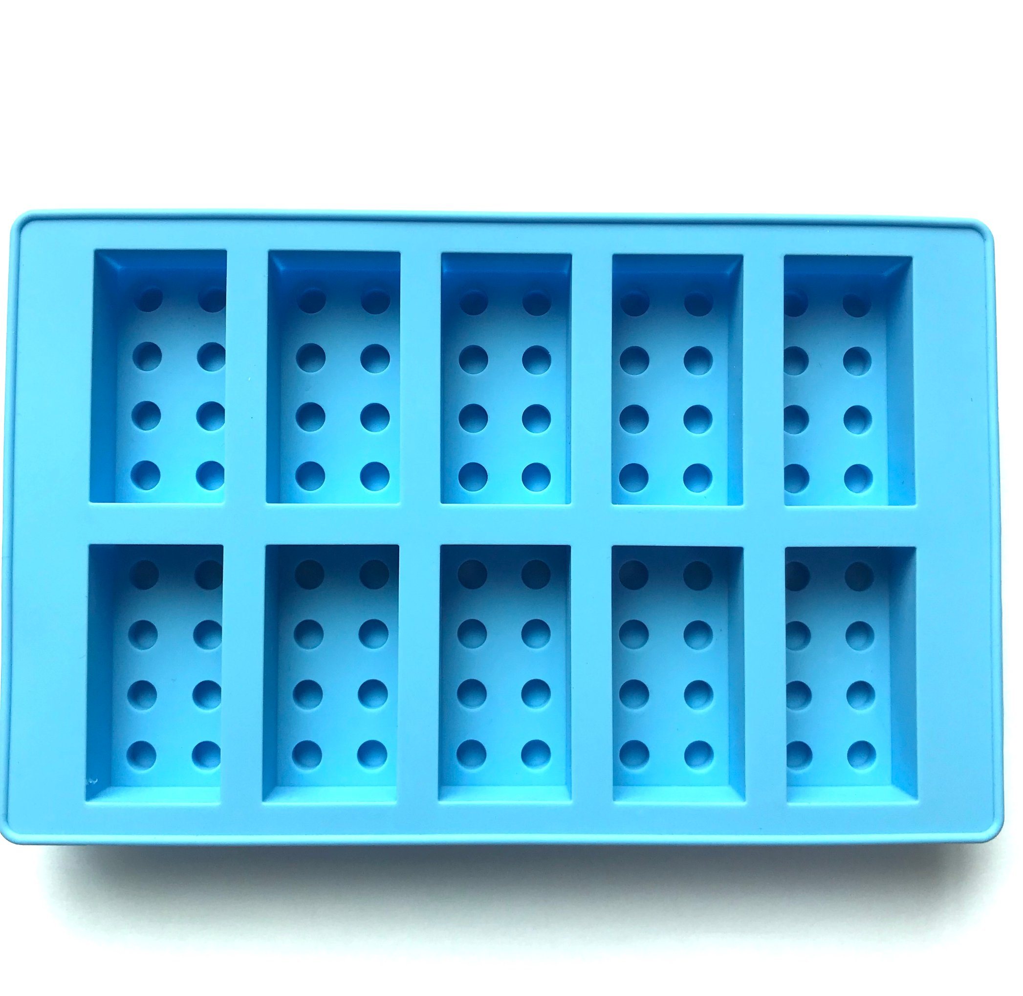 FDA Food Grade Lego Shape Silicone Rubber Ice Cube Mold