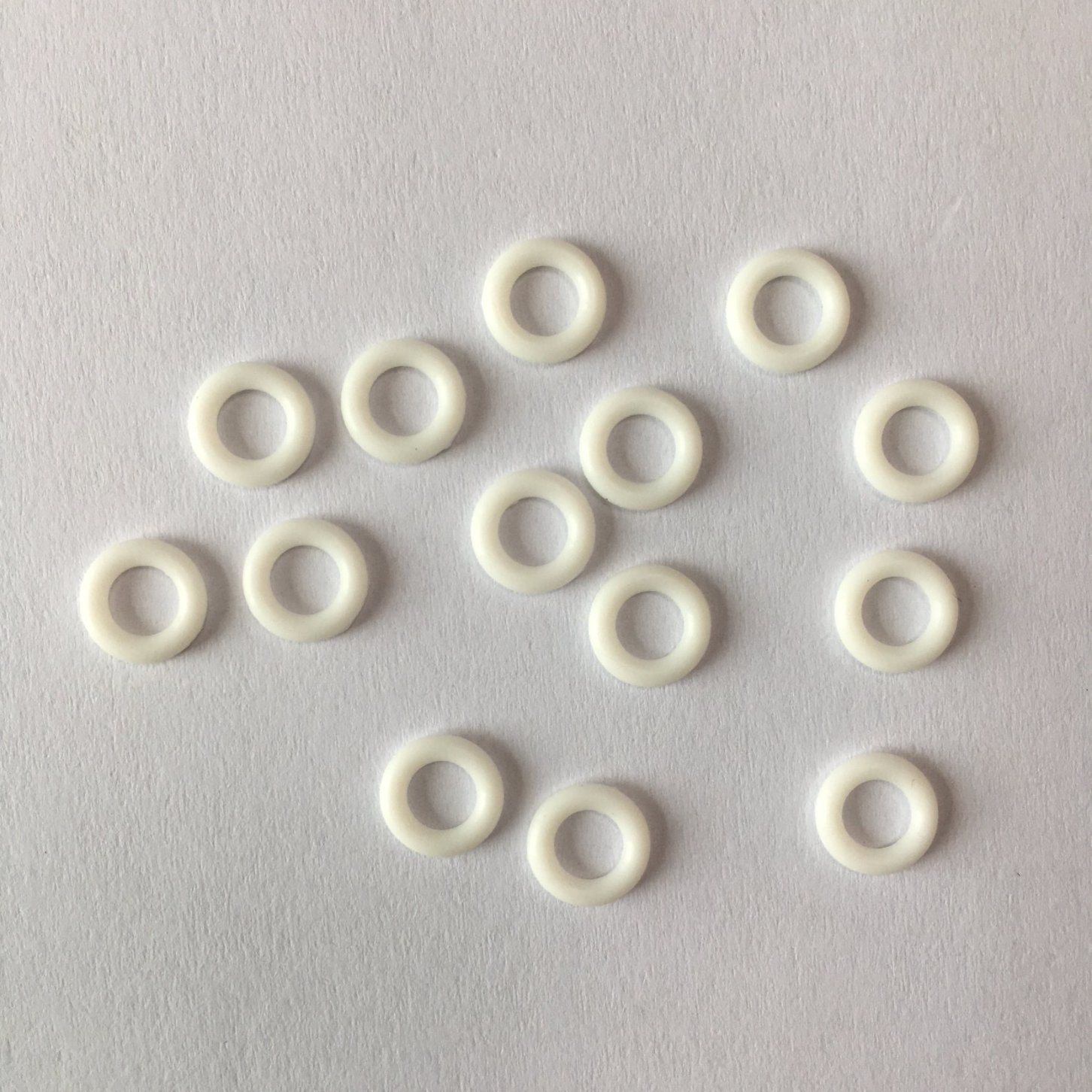 Electronic Product Seal White Sil Silicone Rubber O-Ring